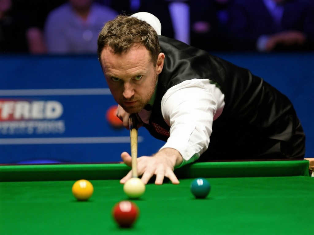 斯诺克世锦赛次轮:特鲁姆普首阶段5-3占优墨菲 斯诺克世锦赛次轮:特鲁姆普首阶段5-3占优墨菲